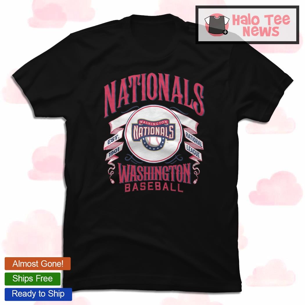 Washington Nationals baseball est. 1901 national league logo shirt, hoodie,  sweater, long sleeve and tank top