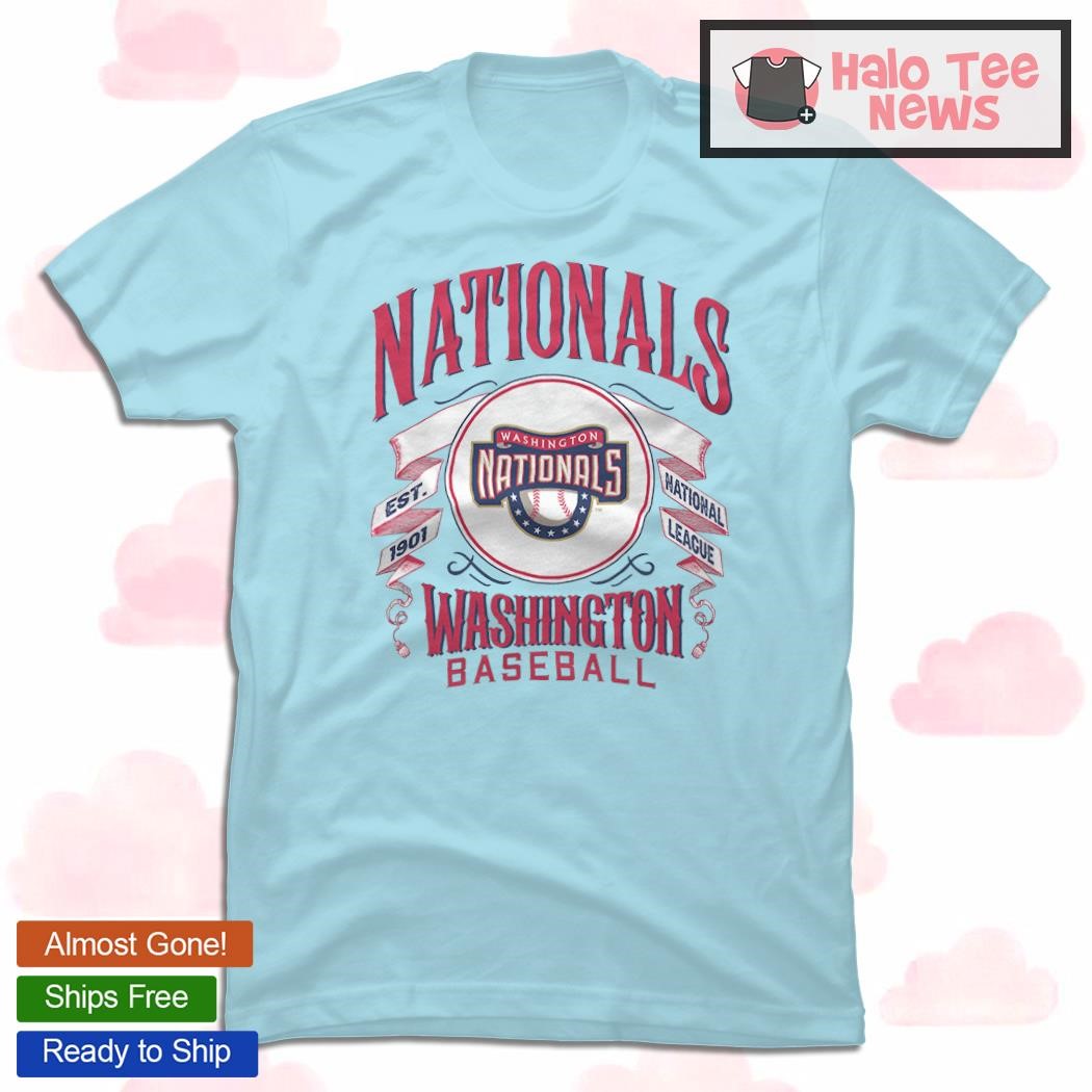 Washington Nationals National League retro logo T-shirt, hoodie