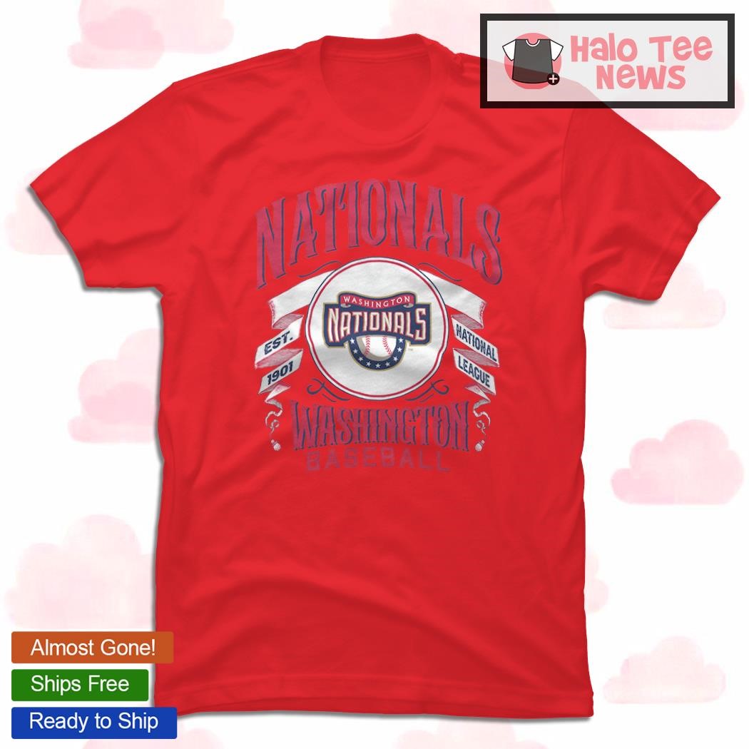 Washington Nationals baseball est. 1901 national league logo shirt, hoodie,  sweater, long sleeve and tank top