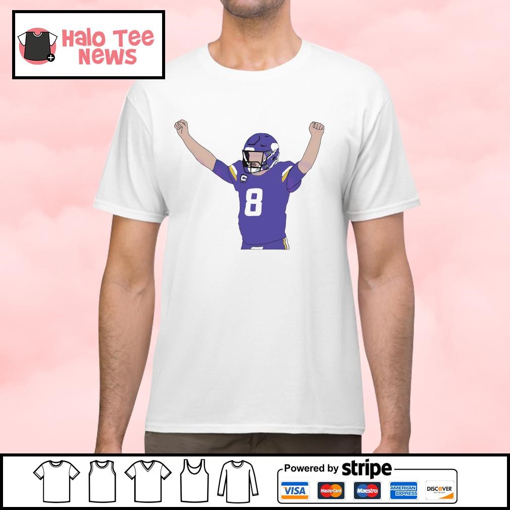 Kirk Cousins 8 player football poster shirt, hoodie, sweater, long sleeve  and tank top